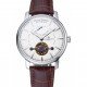 Vacheron Constantin Tourbillion Power Reserve White Dial Silver Case Brown Leather Bracelet 1454275