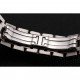 Cartier Tank Americaine White Dial Diamond Bezel Stainless Steel Case Two Tone Bracelet 1453778