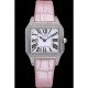 Cartier Santos 100 Diamond Silver Bezel 621910