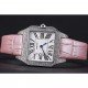 Cartier Santos 100 Diamond Silver Bezel 621910