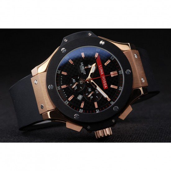 Hublot Limited Edition Luna Rosa Gold Dial Watch