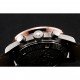 Swiss Omega Speedmaster Professional Black Dial Gold Accents Black Leather Bracelet 1453937