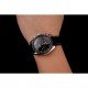 Swiss Omega Speedmaster Professional Black Dial Gold Accents Black Leather Bracelet 1453937