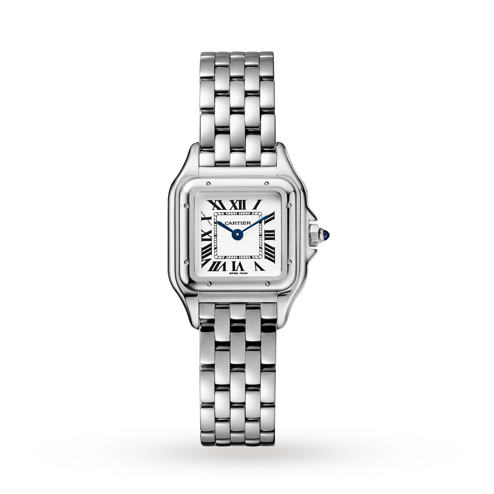 Swiss Panthère de Cartier watch, small model, Small model, steel