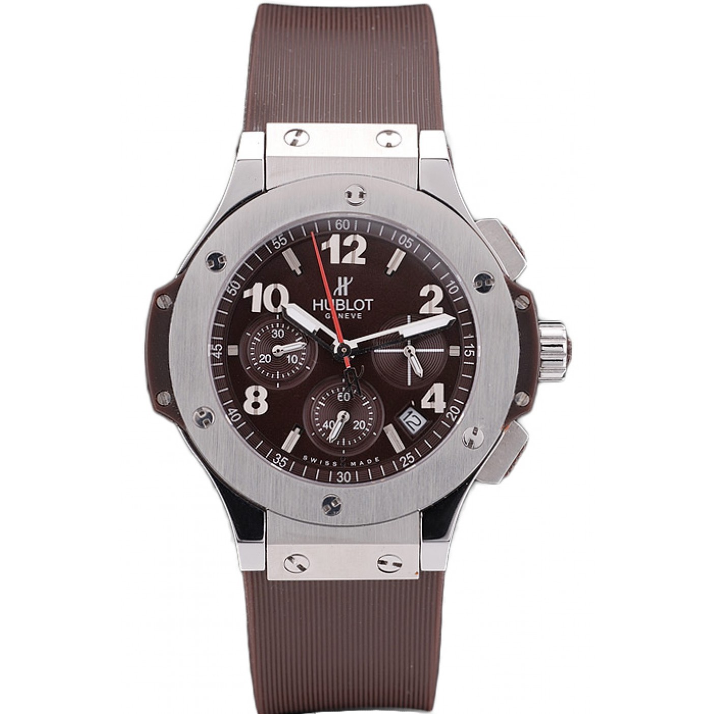 Hublot Big Bang Brown Strap White Dial Watch