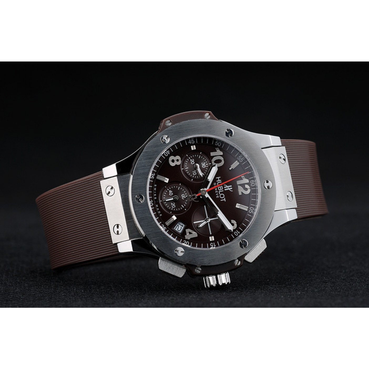 Hublot Big Bang Brown Strap White Dial Watch