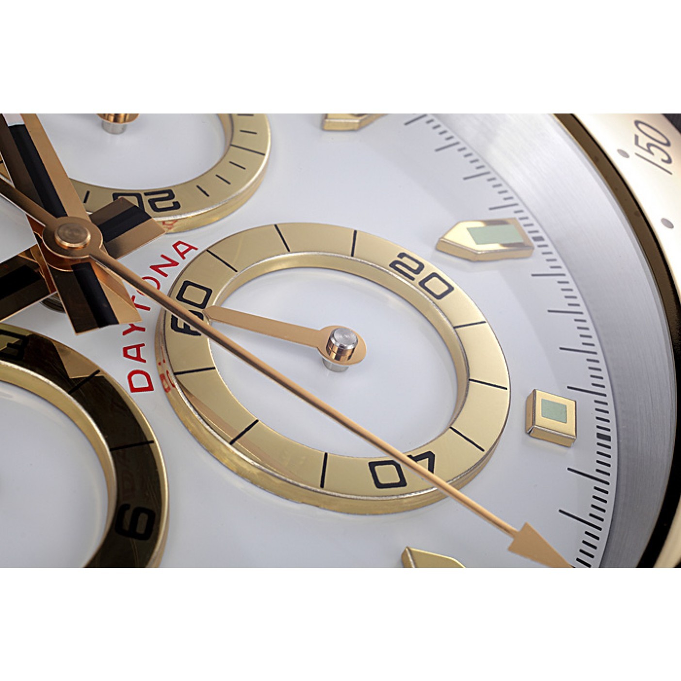 Rolex Daytona Cosmograph Wall Clock Gold-White 621911