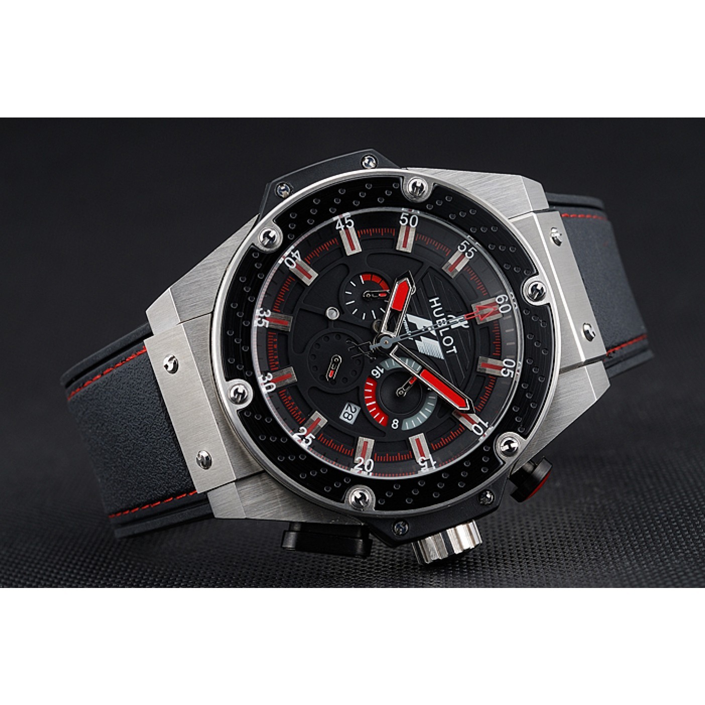 Hublot Big Bang King Power Formula 1 Stainless Steel Case Black Dial 622248