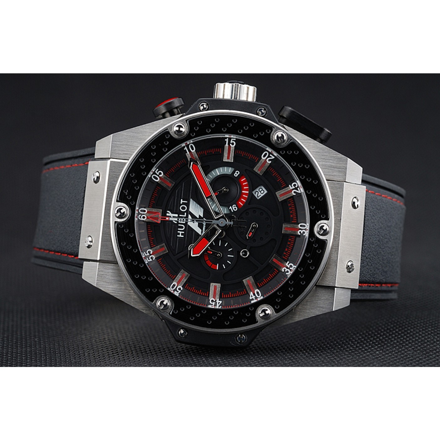 Hublot Big Bang King Power Formula 1 Stainless Steel Case Black Dial 622248