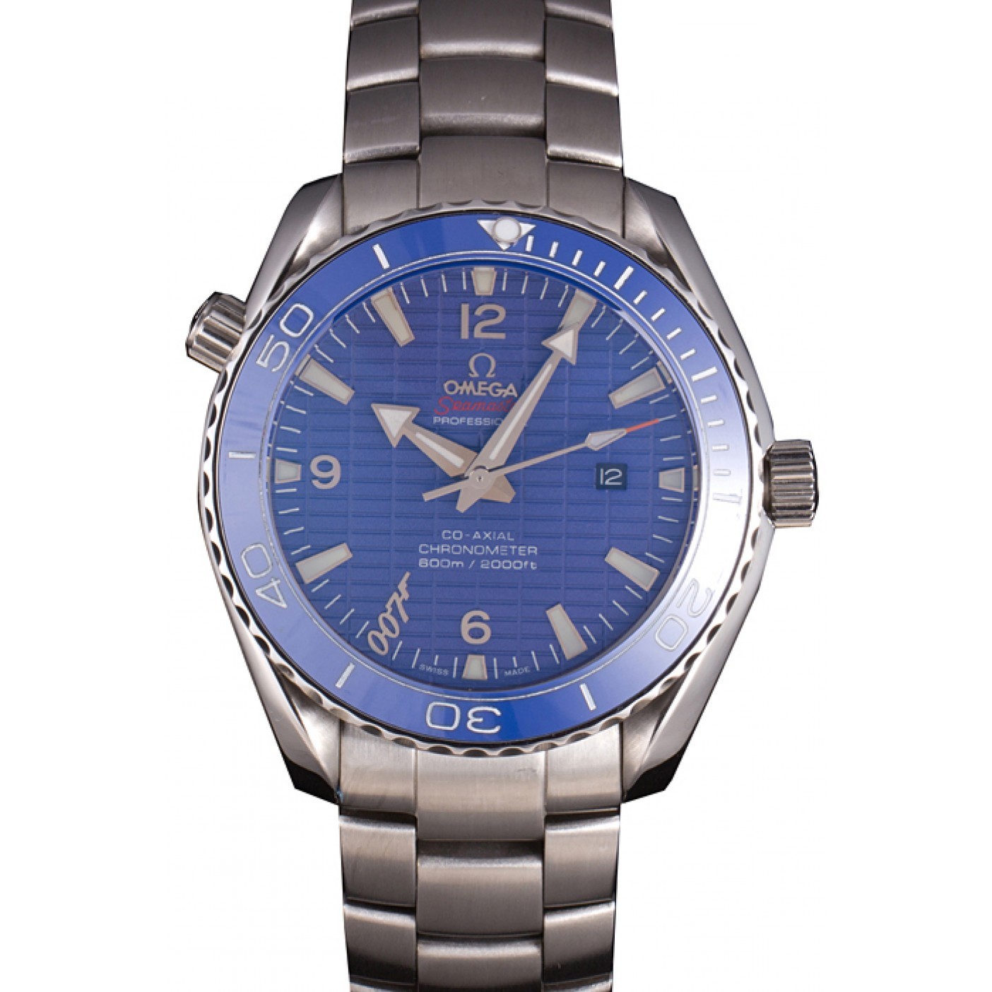 Swiss Omega James Bond Skyfall Blue Dial and Blue Bezel som75 621408