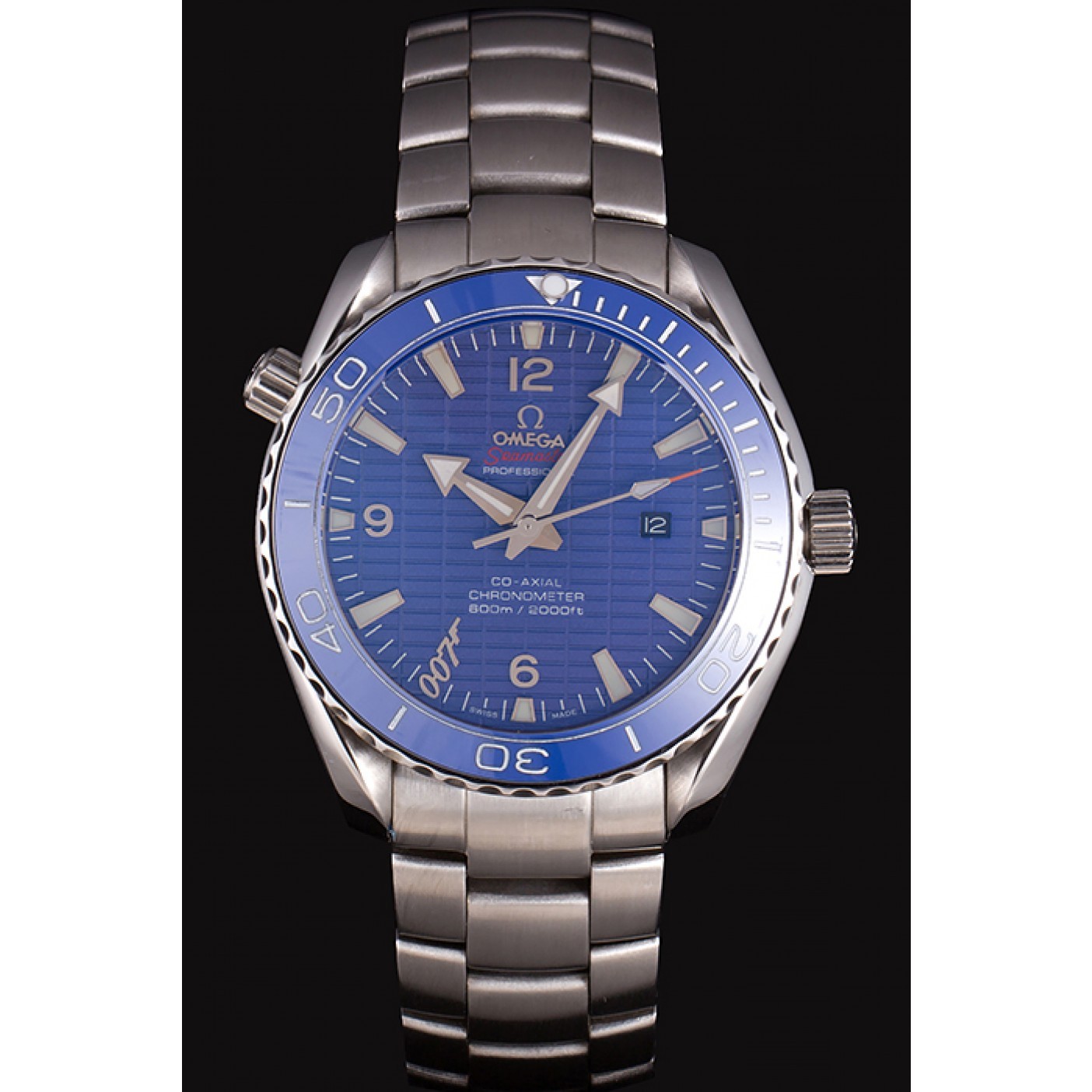 Swiss Omega James Bond Skyfall Blue Dial and Blue Bezel som75 621408