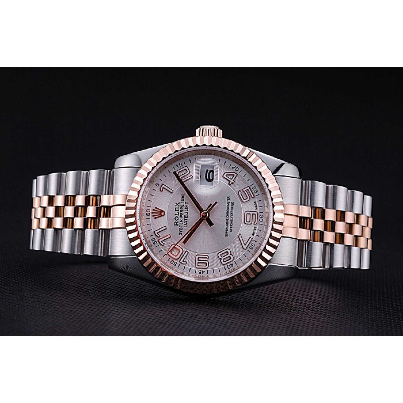 Affordable Rolex DateJust White Dial Stainless Steel and Gold Bracelet 622544