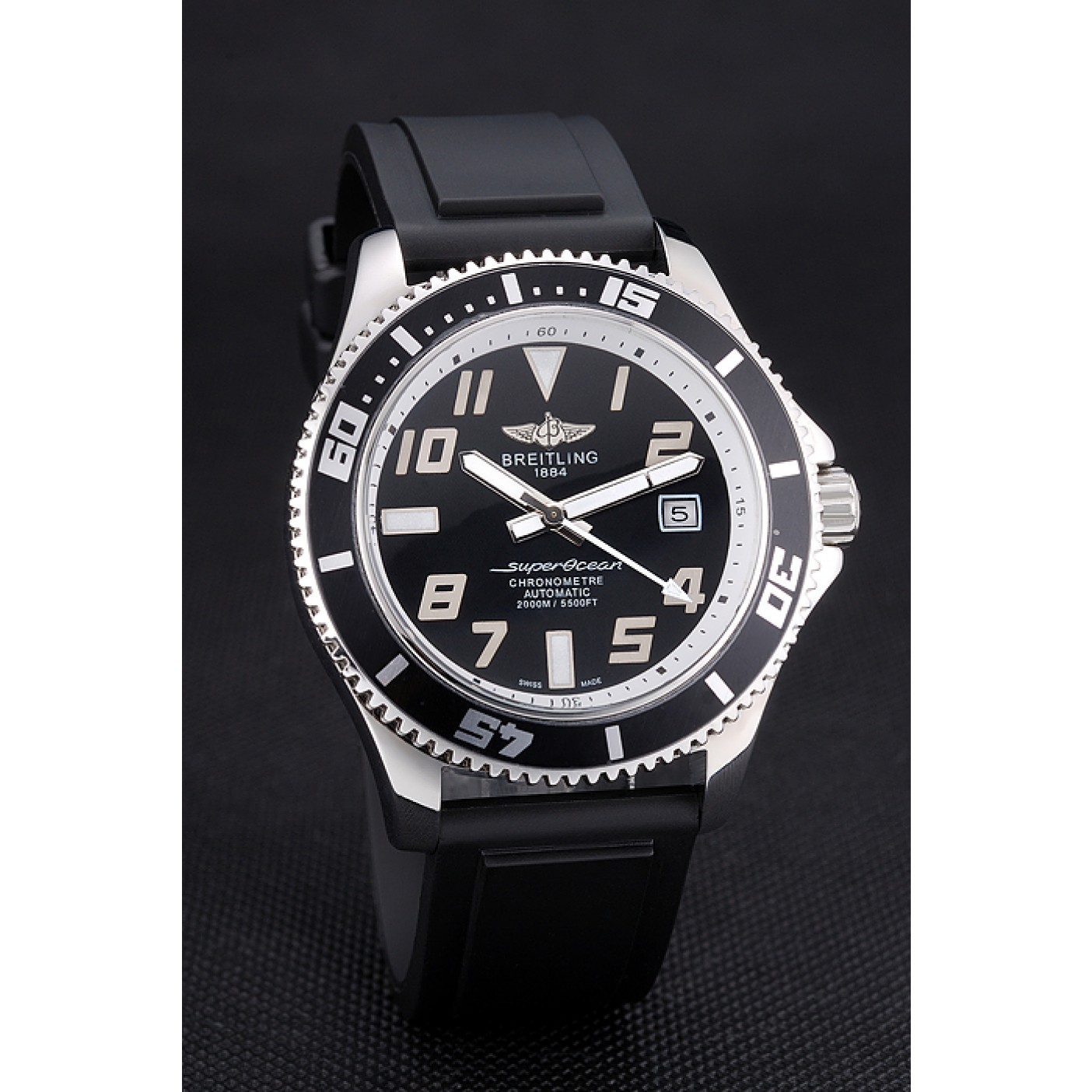 Breitling Superocean 42 Abyss White Accents Rubber Bracelet 622507