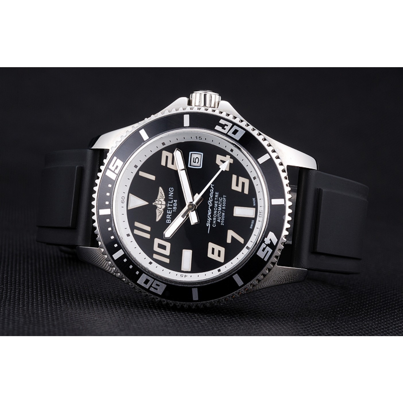 Breitling Superocean 42 Abyss White Accents Rubber Bracelet 622507