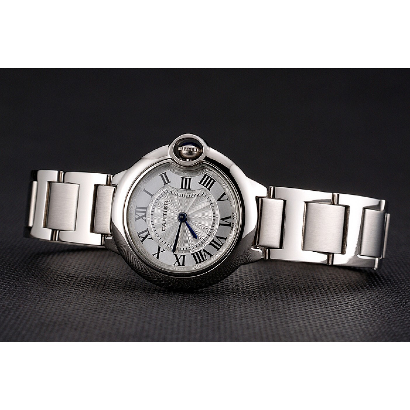 Cartier Ballon Bleu 30mm White Dial Stainless Steel Case And Bracelet