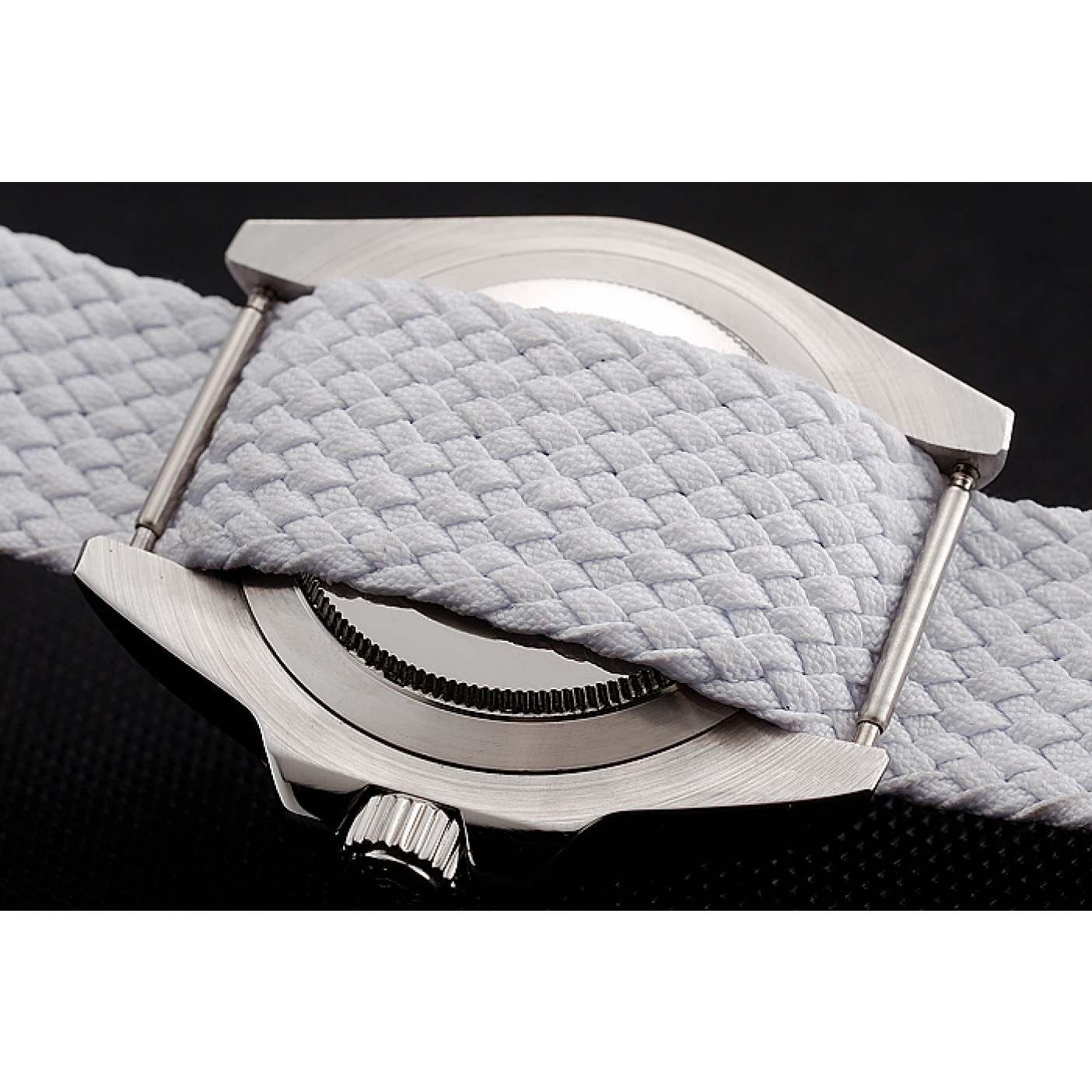 Rolex Submariner Bamford White Dial White Fabric Bracelet 1453867