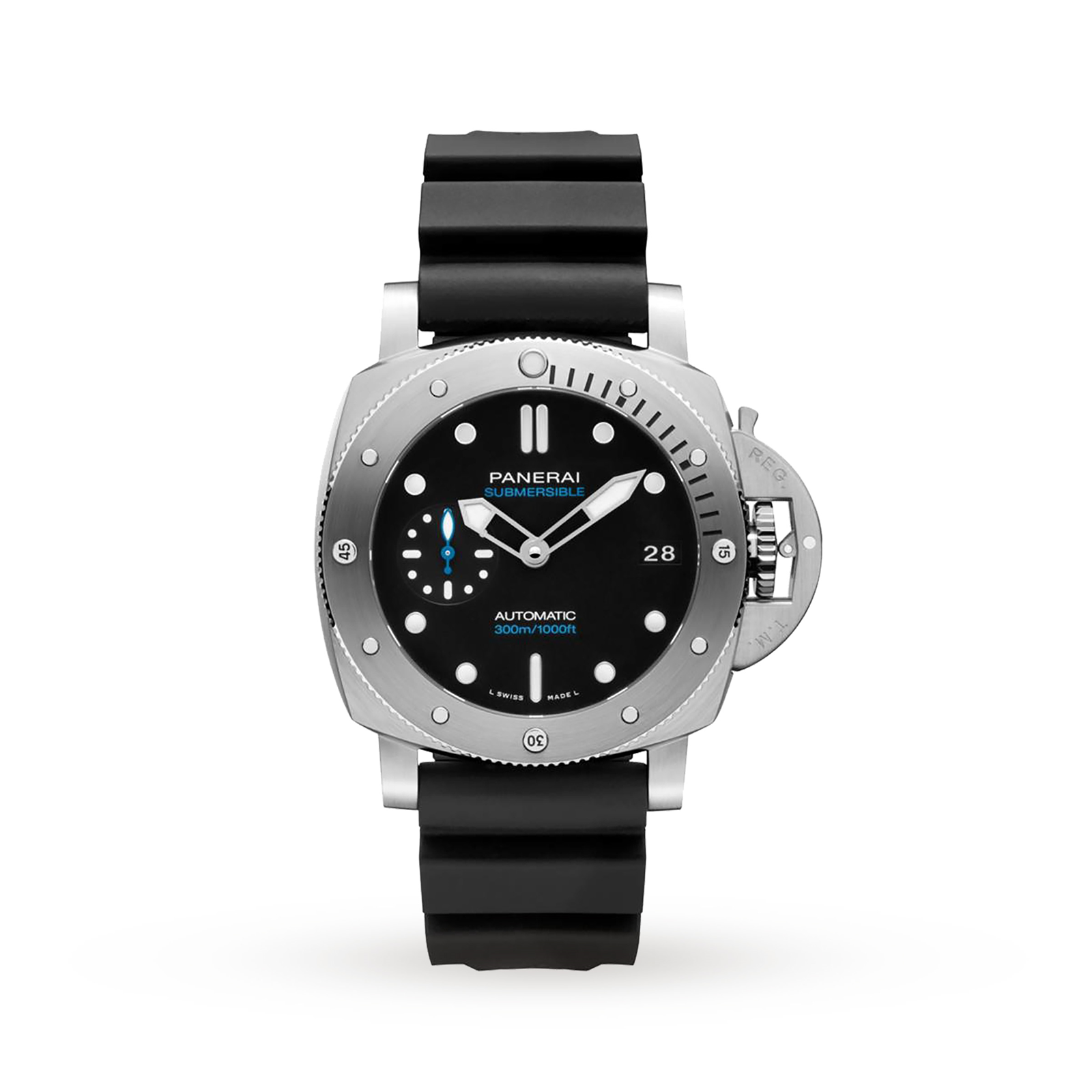 Swiss Panerai Submersible 42mm Mens Watch PAM00973