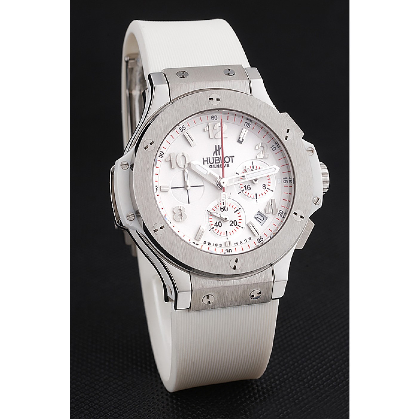 Hublot Big Bang White Strap White Dial Watch