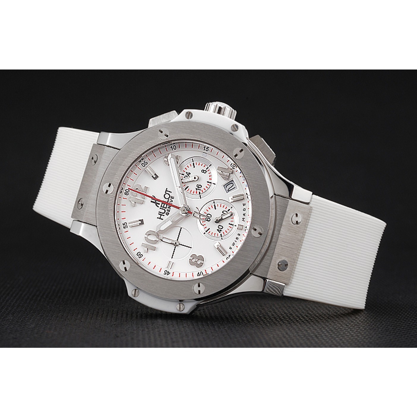 Hublot Big Bang White Strap White Dial Watch