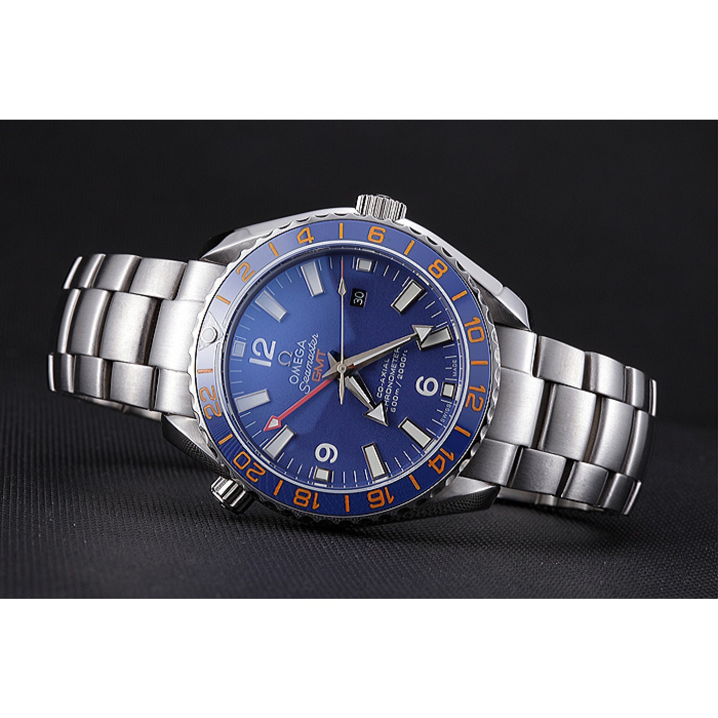 Swiss Omega Seamaster Stainless Steel Blue Dial 622020