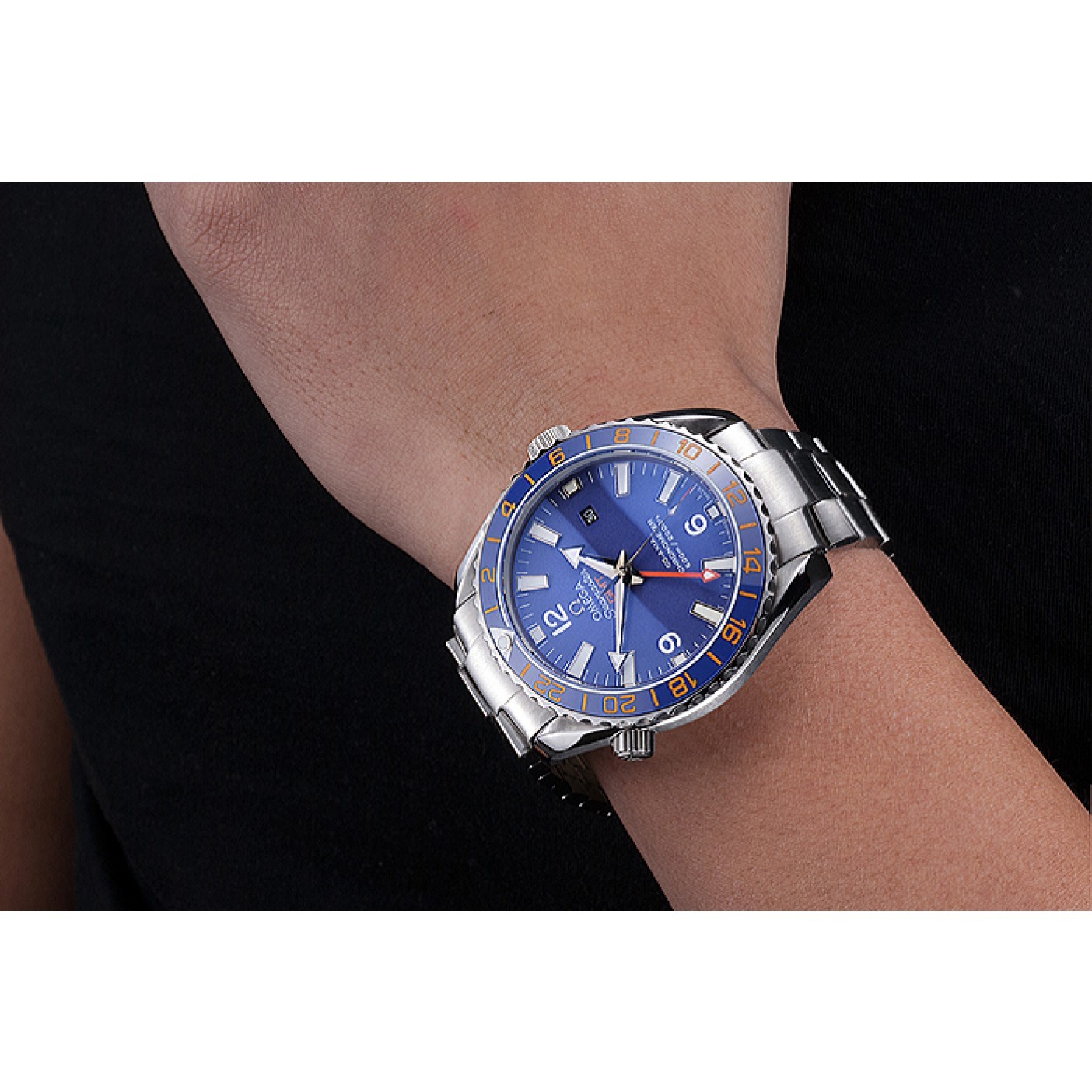 Swiss Omega Seamaster Stainless Steel Blue Dial 622020