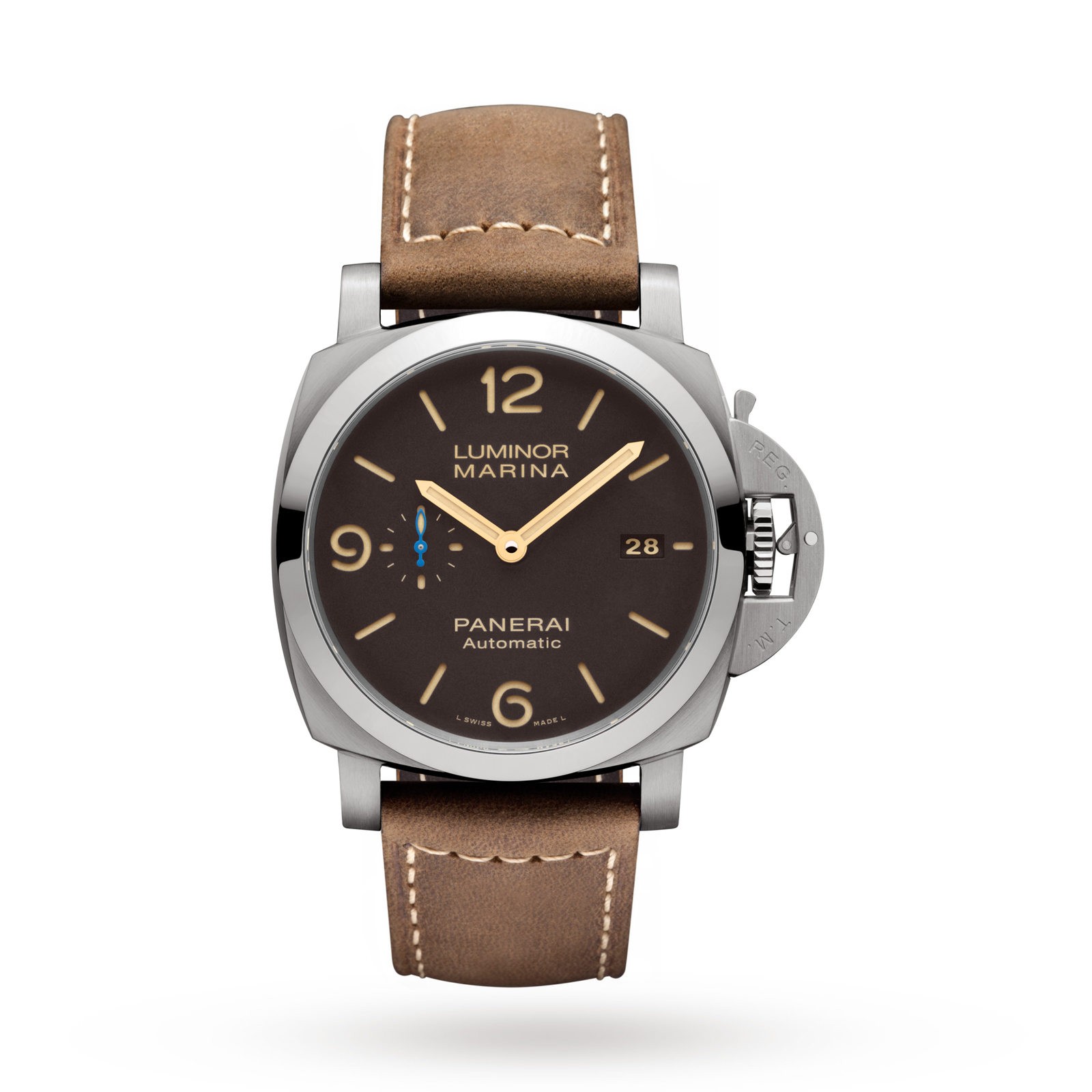 Swiss Panerai Luminor Marina 44mm Mens Watch PAM01351