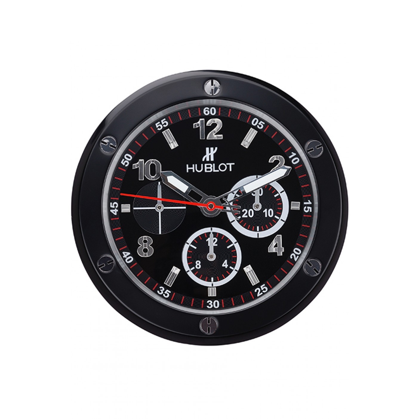 Hublot Big Bang King Power Wall Clock Black-Red 622468