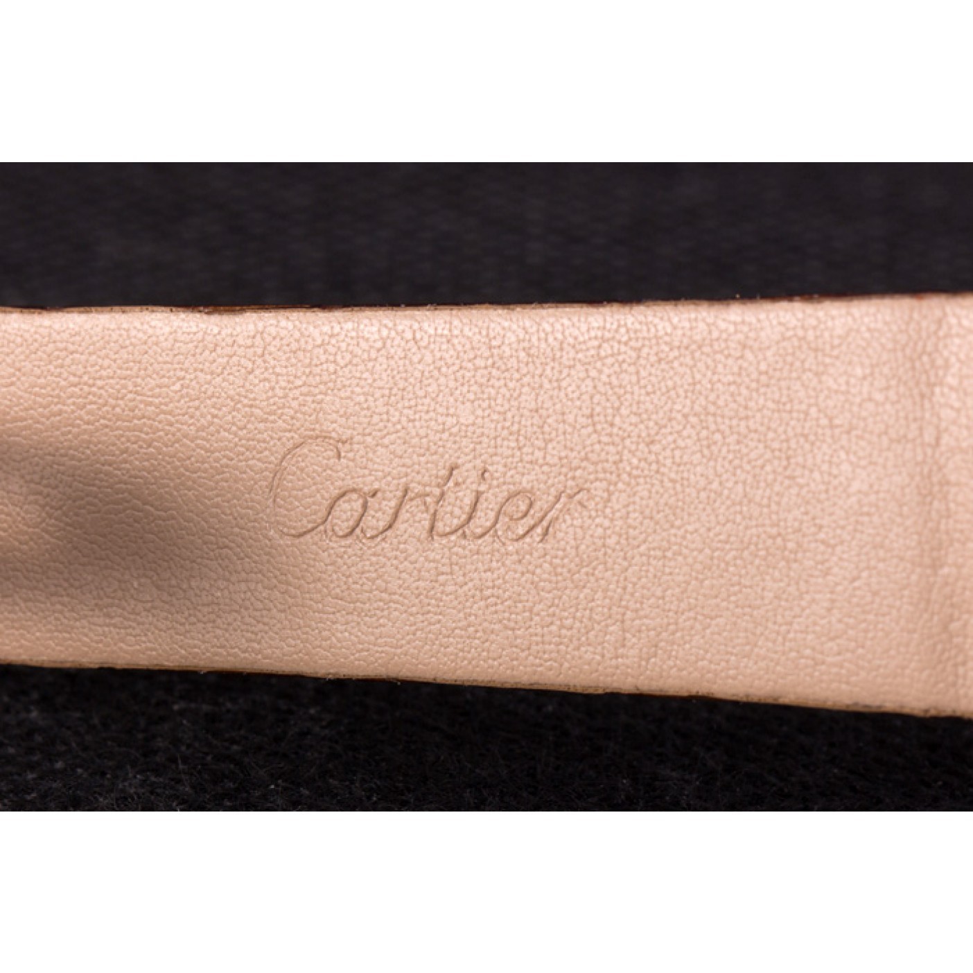 Cartier Ballon Bleu Brown Leather Strap 621448