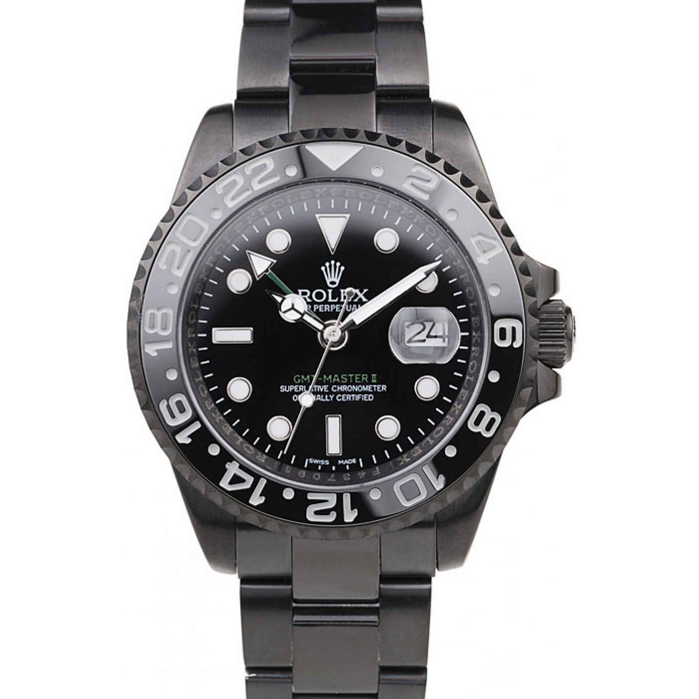 RepTime Watches Rolex GMT Master II Full PVD Pro-Hunter Edition