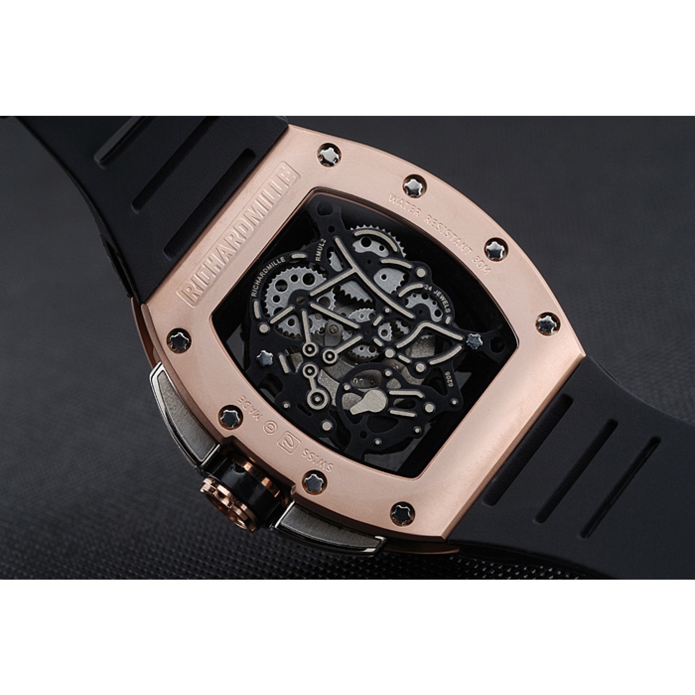 Richard Mille RM 61-01 Yohan Blake Limited Edition Gold Case Black Bracelet 1454203