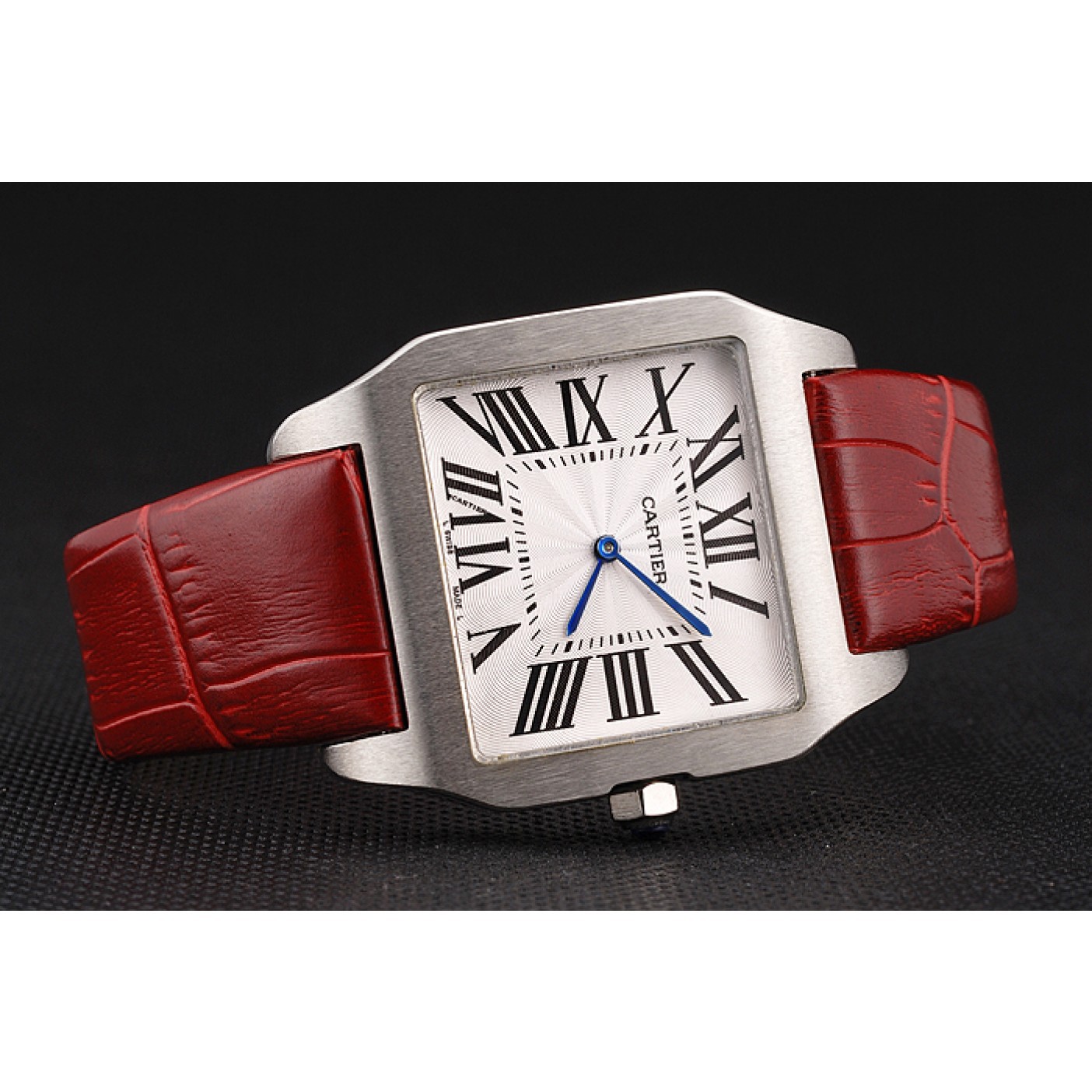 Cartier Santos 100 Polished Stainless Steel Bezel 621935