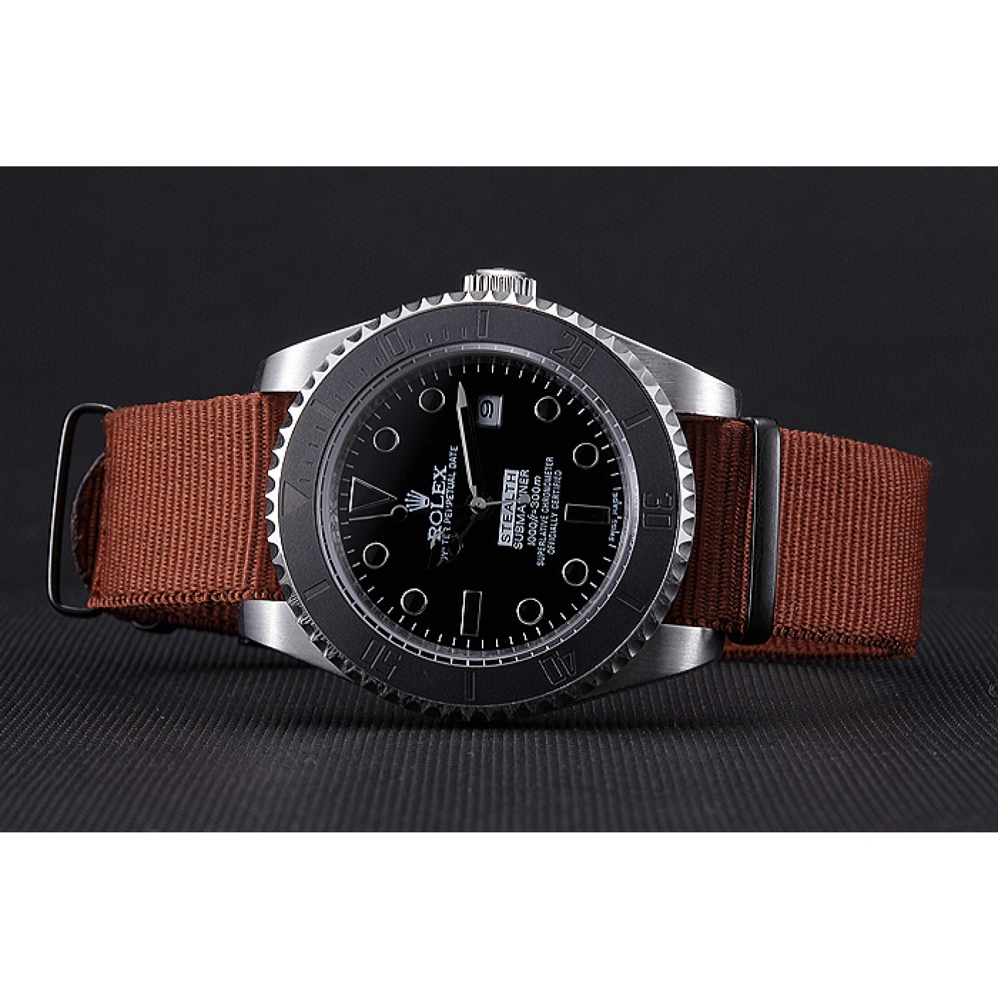 RepTime Watches Rolex Stealth Submariner Brown 621992