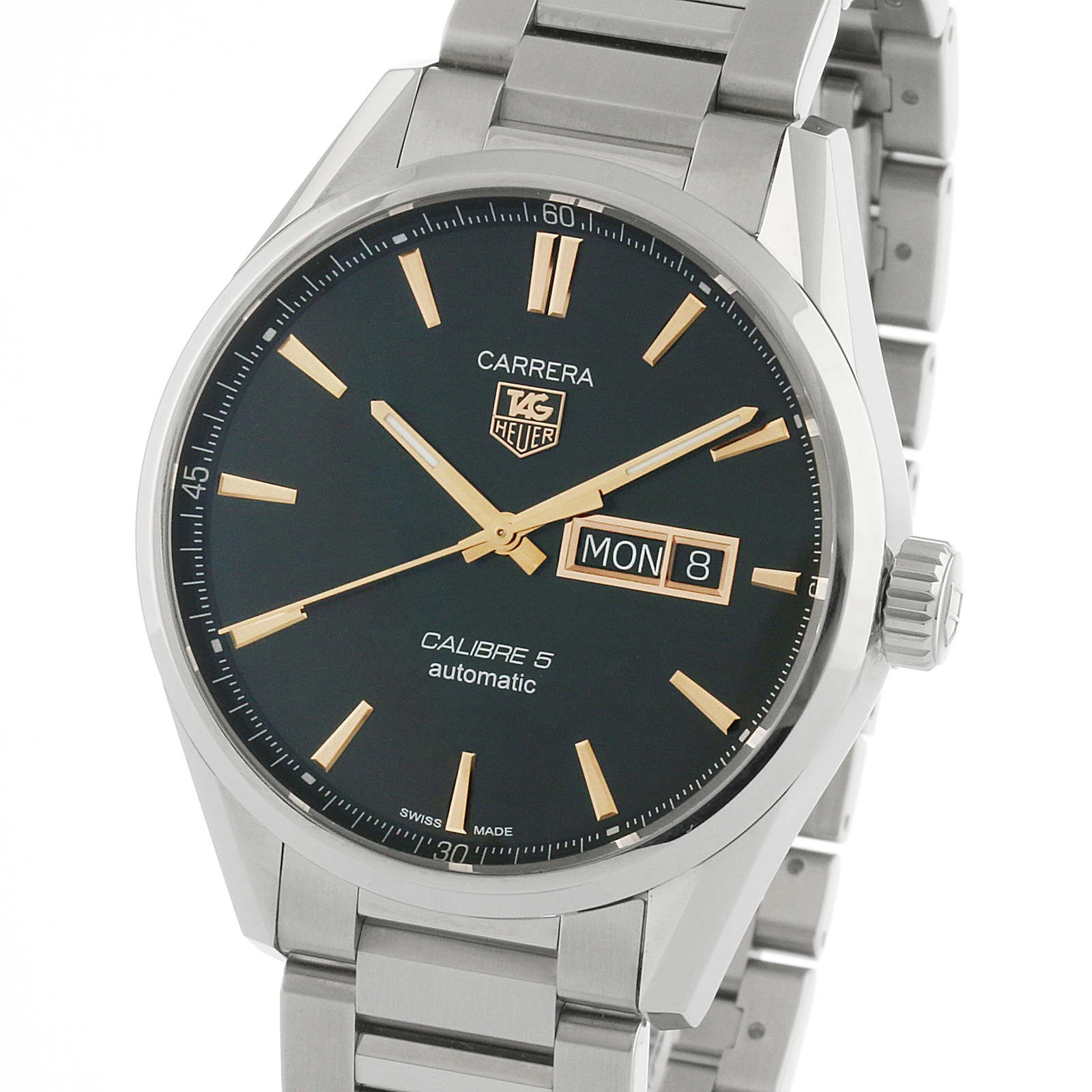 TAG Heuer Carrera Calibre 5 41mm Mens Watch WAR201C.BA0723