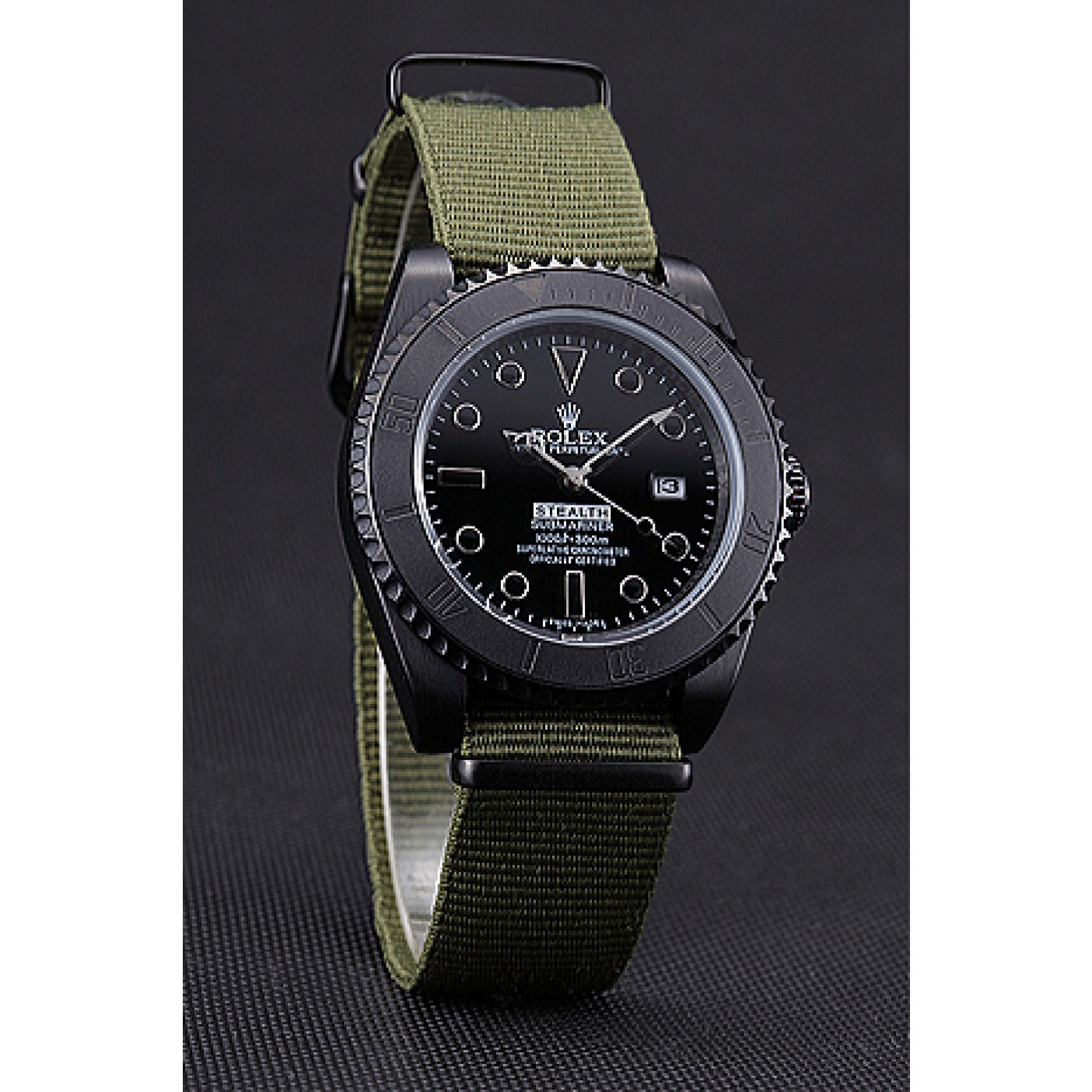 RepTime Watches Rolex Stealth Submariner Olive 621995