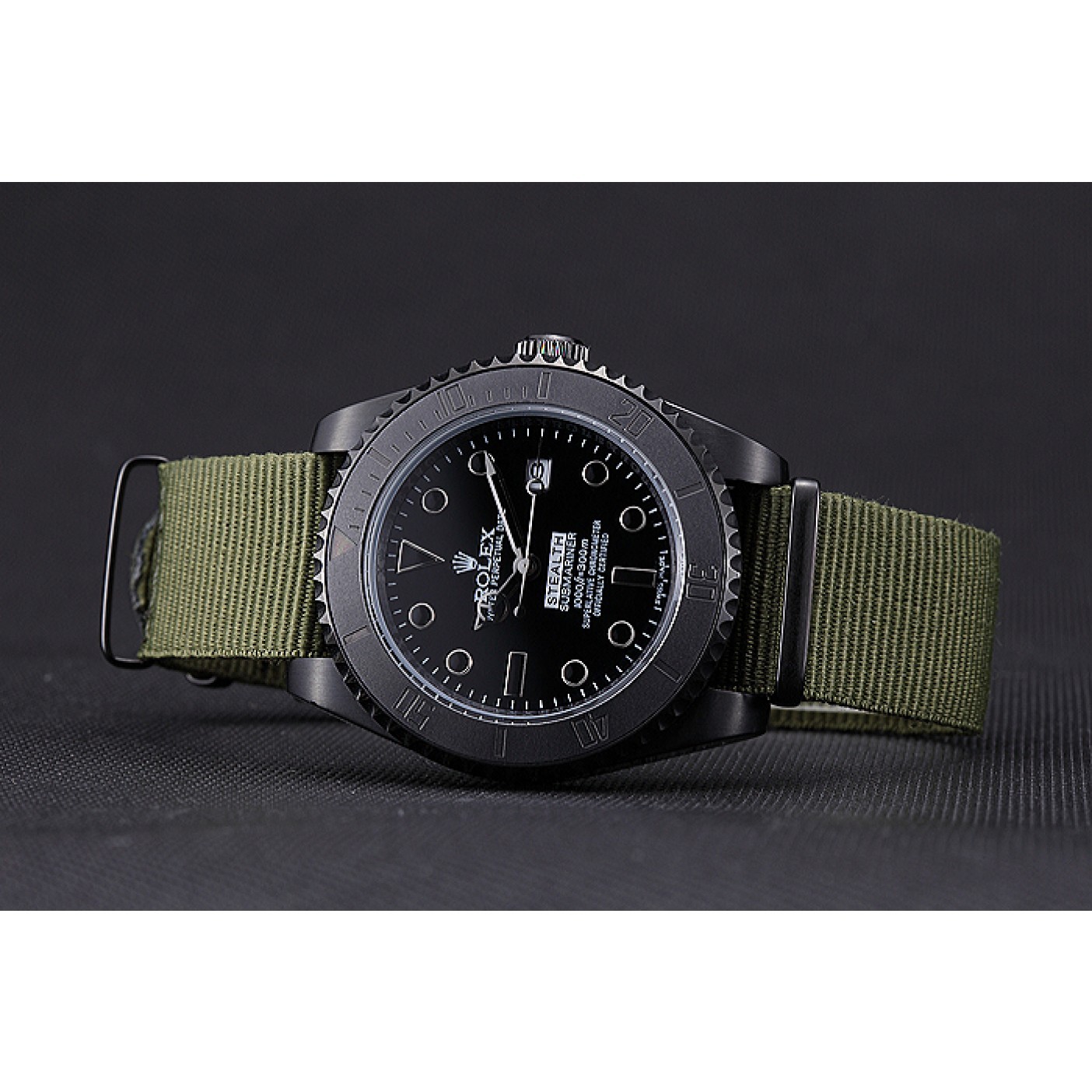 RepTime Watches Rolex Stealth Submariner Olive 621995