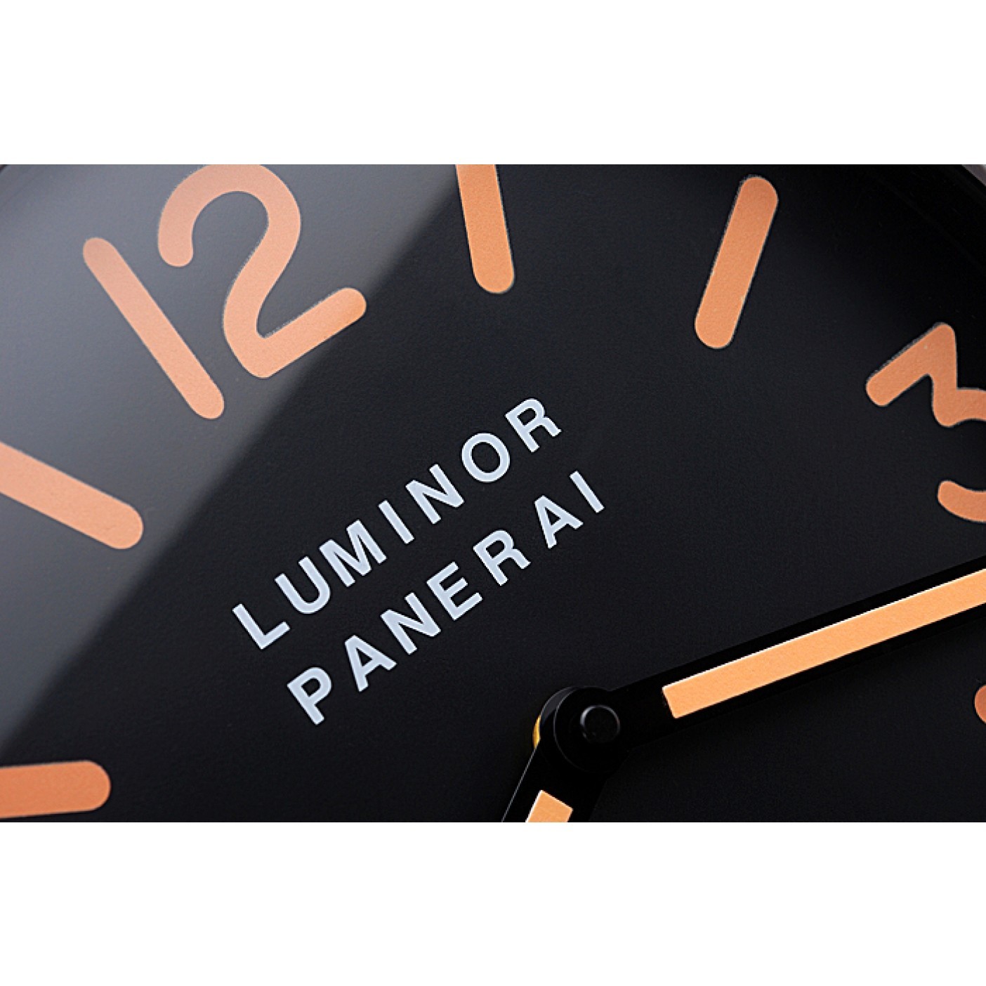 Panerai Luminor Marina Wall Clock Black-Orange 622472