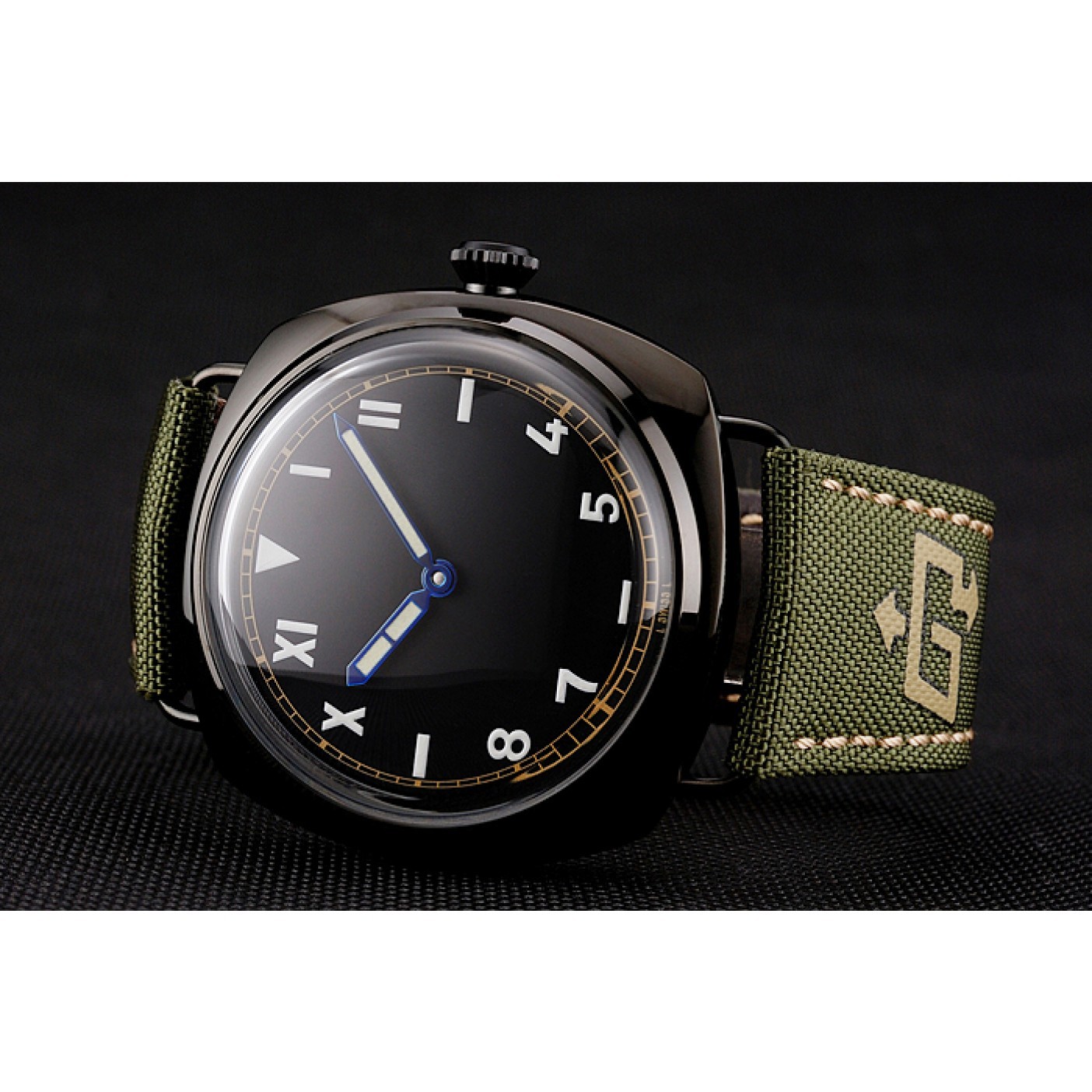 Panerai Radiomir California 3 Days Black Dial Green Bracelet 1454018