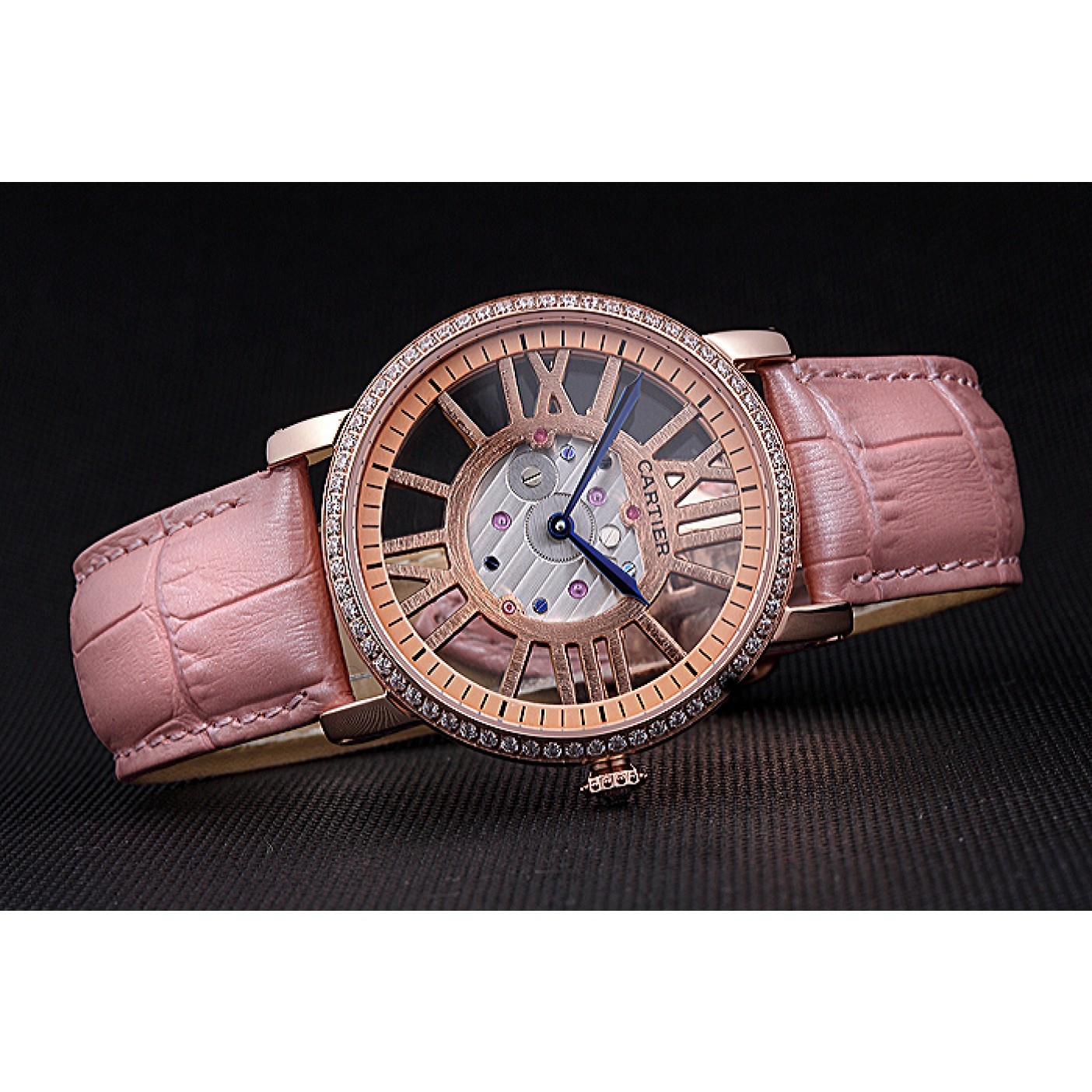 Cartier Rotonde Skeleton Flying Tourbillon Light Pink 621960