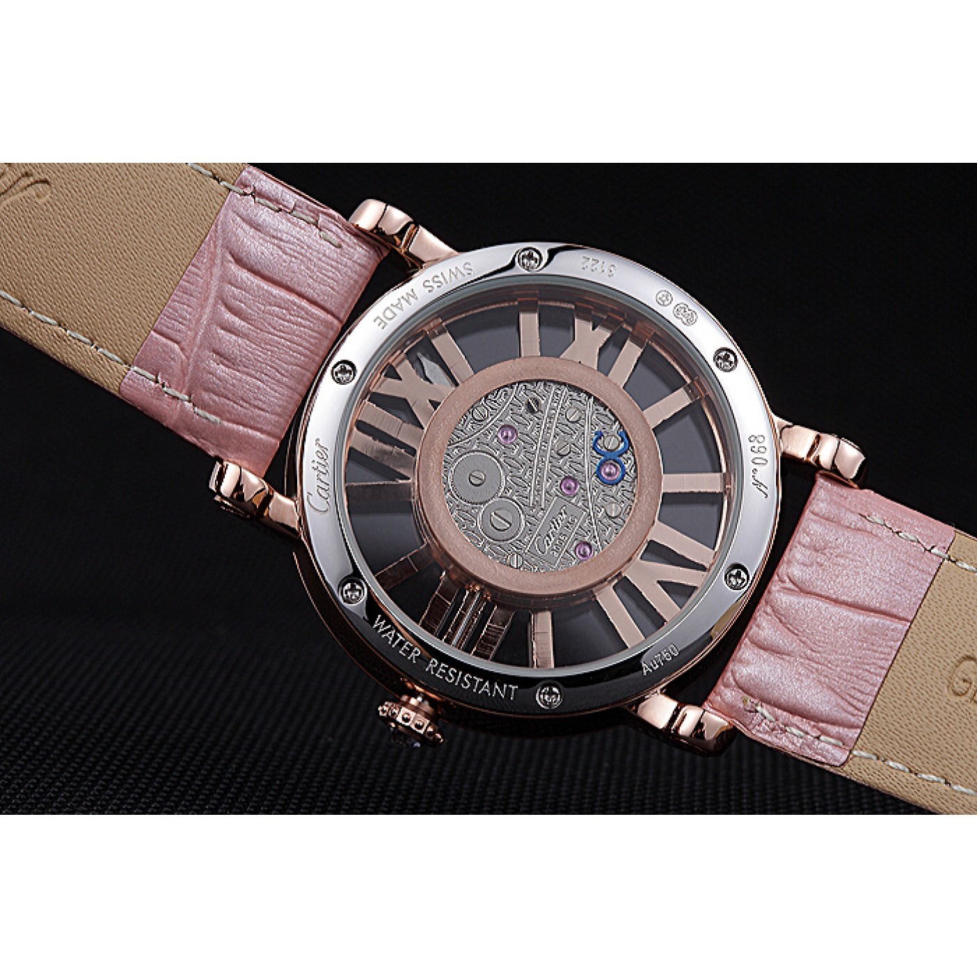 Cartier Rotonde Skeleton Flying Tourbillon Light Pink 621960