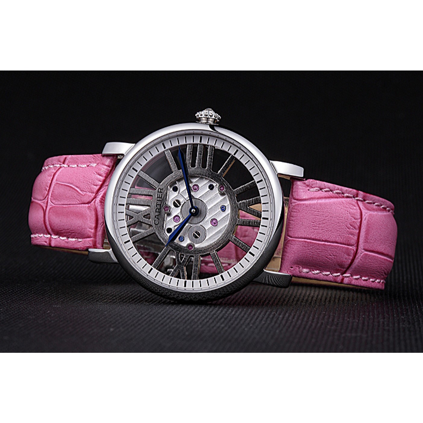 Cartier Rotonde Skeleton Flying Tourbillon Pink 621973