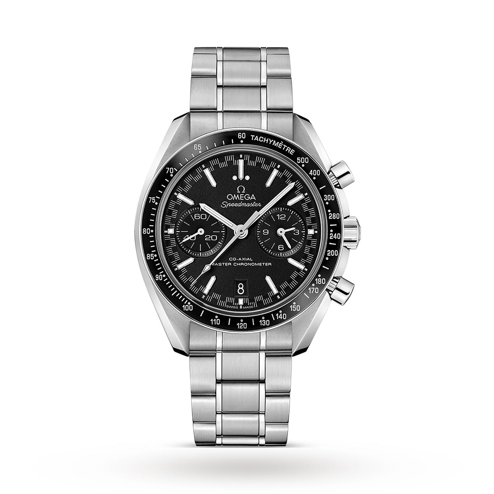 Swiss Omega Speedmaster Racing Co-Axial Moonwatch 44.24mm Mens Watch O32930445101001