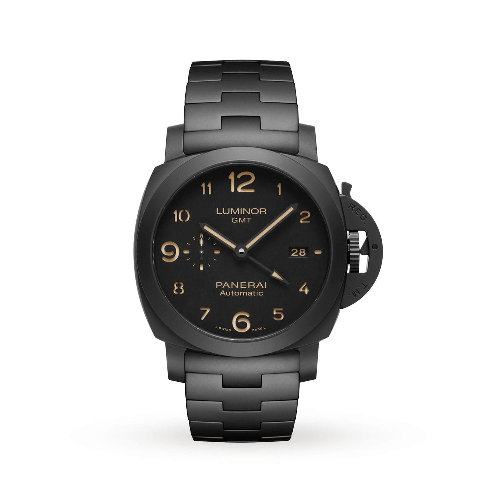 Swiss Panerai Luminor 44mm Mens Watch PAM01438