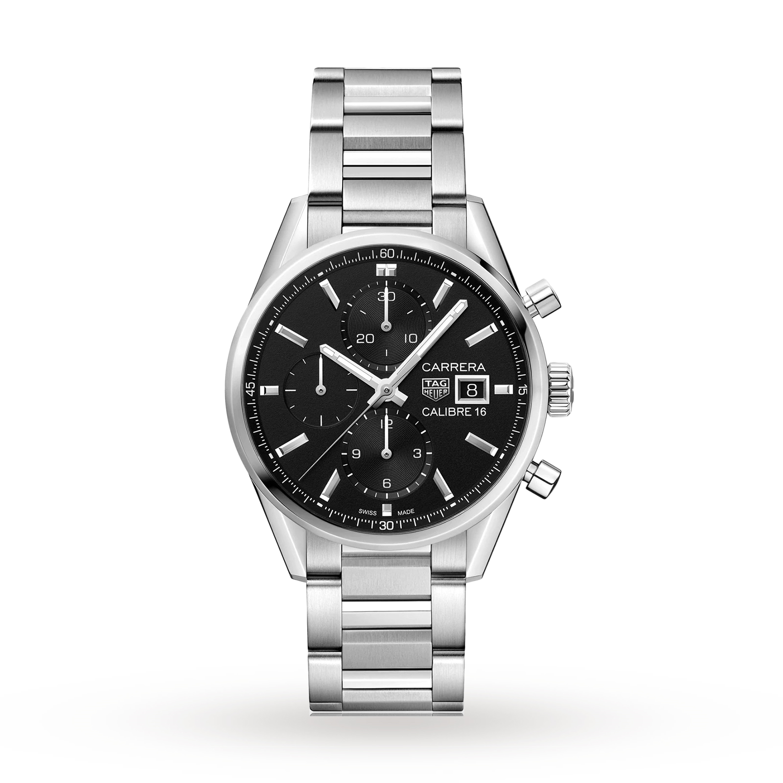 Swiss TAG Heuer Carrera 41mm Mens Watch CBK2110.BA0715