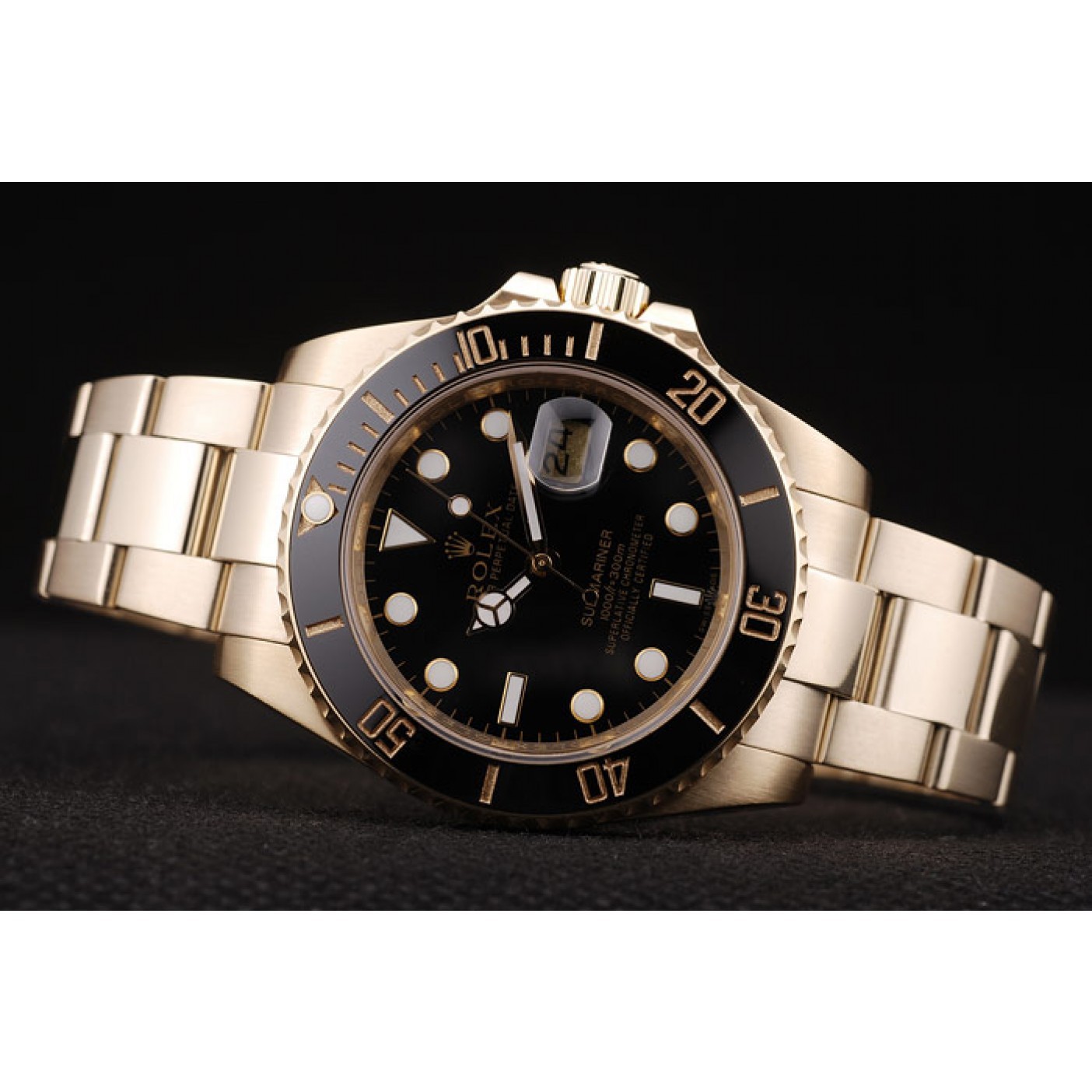 Rolex Submariner Black Ceramic Bezel Black Dial 98231