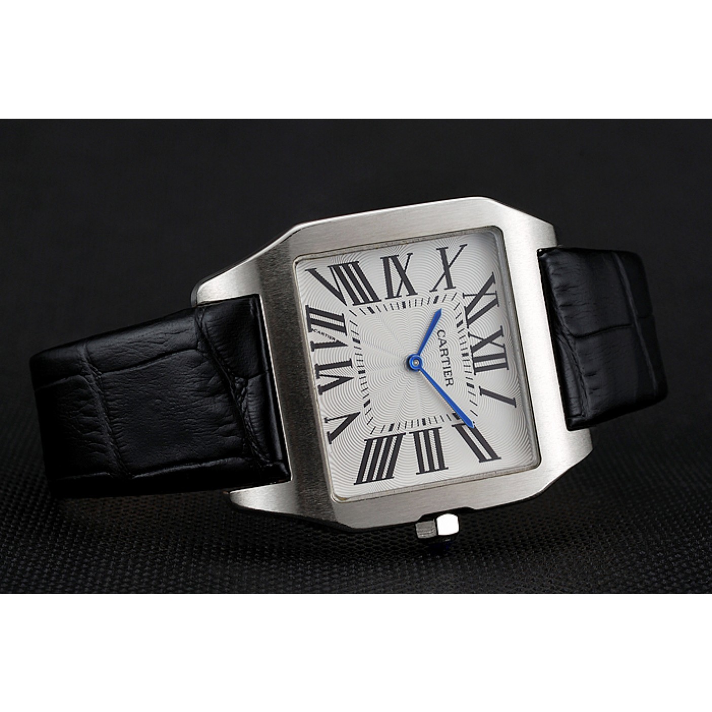 Cartier Santos 100 Polished Stainless Steel Bezel 621931