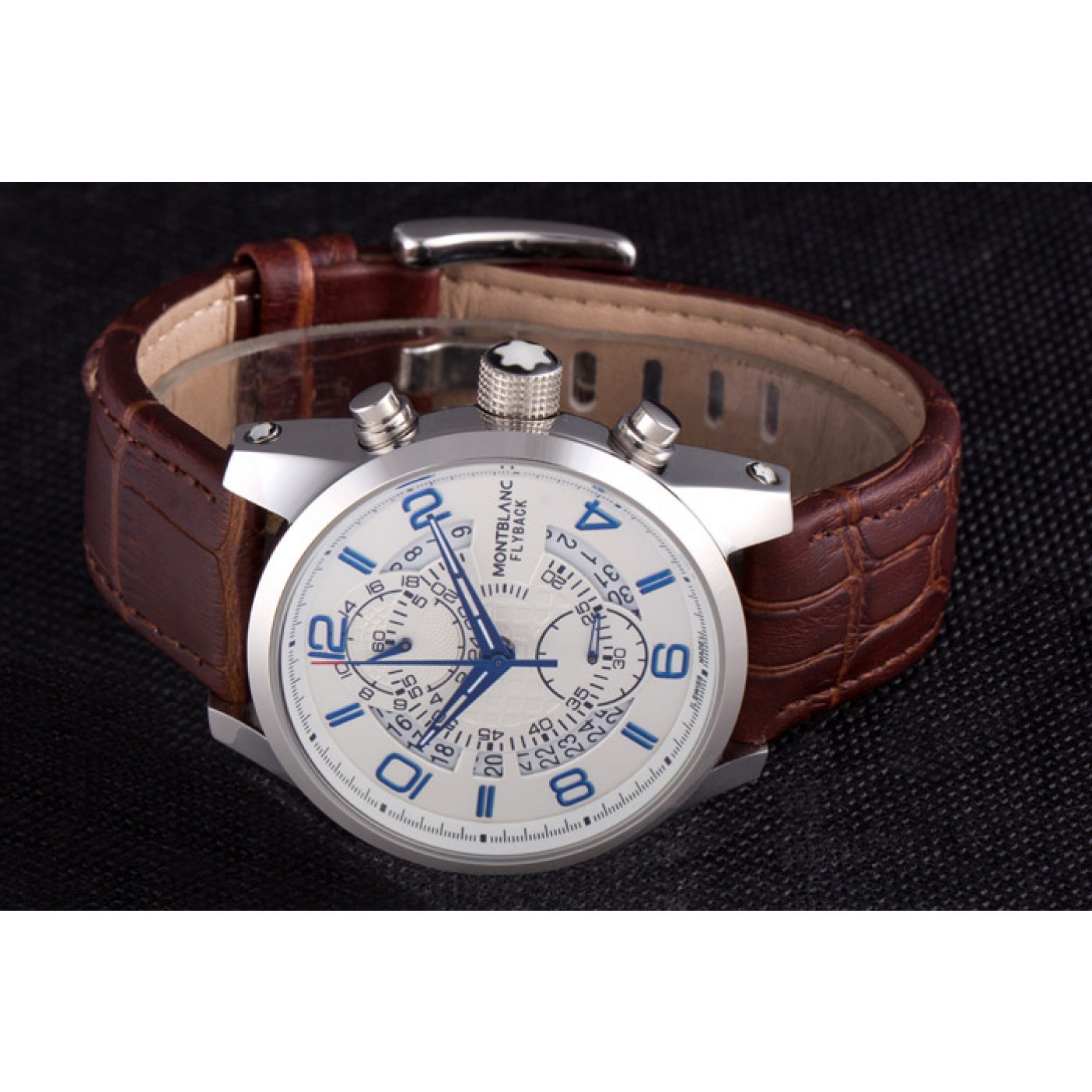 Montblanc Flyback Brown Leather Band 621626