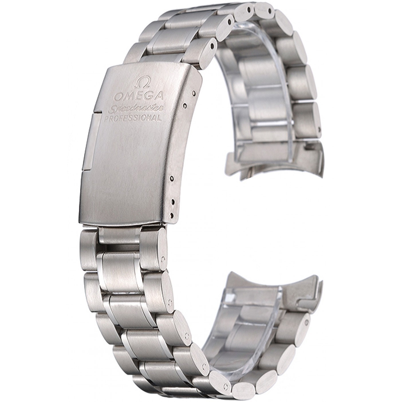 Omega Brushed Stainless Steel Link Bracelet 622484