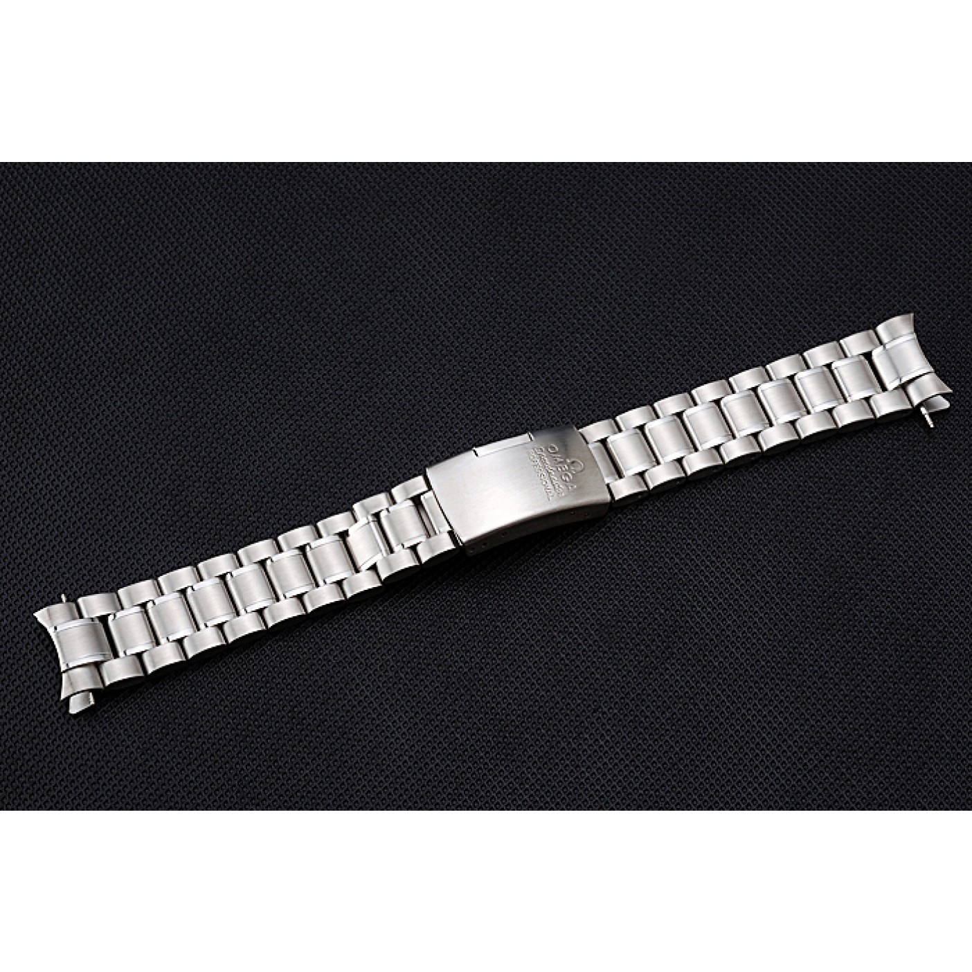 Omega Brushed Stainless Steel Link Bracelet 622484