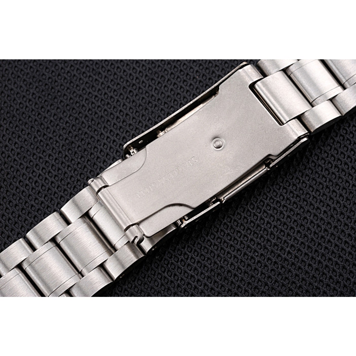 Omega Brushed Stainless Steel Link Bracelet 622484