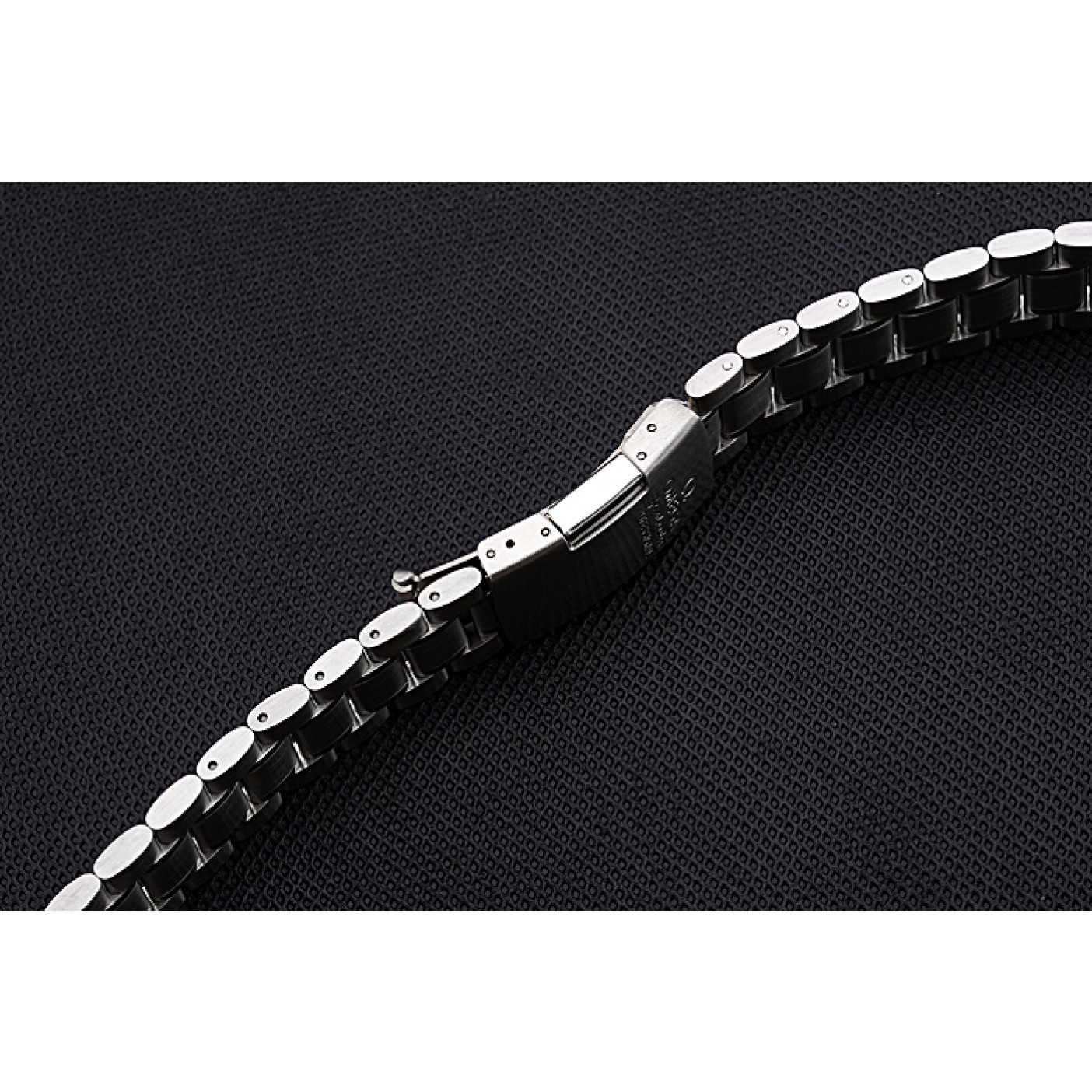 Omega Brushed Stainless Steel Link Bracelet 622484